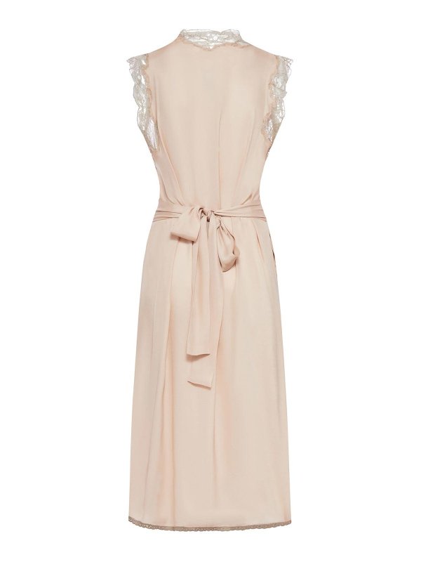 Maison Margiela: ニーレングスドレス online - 膝丈ドレス - ピンク