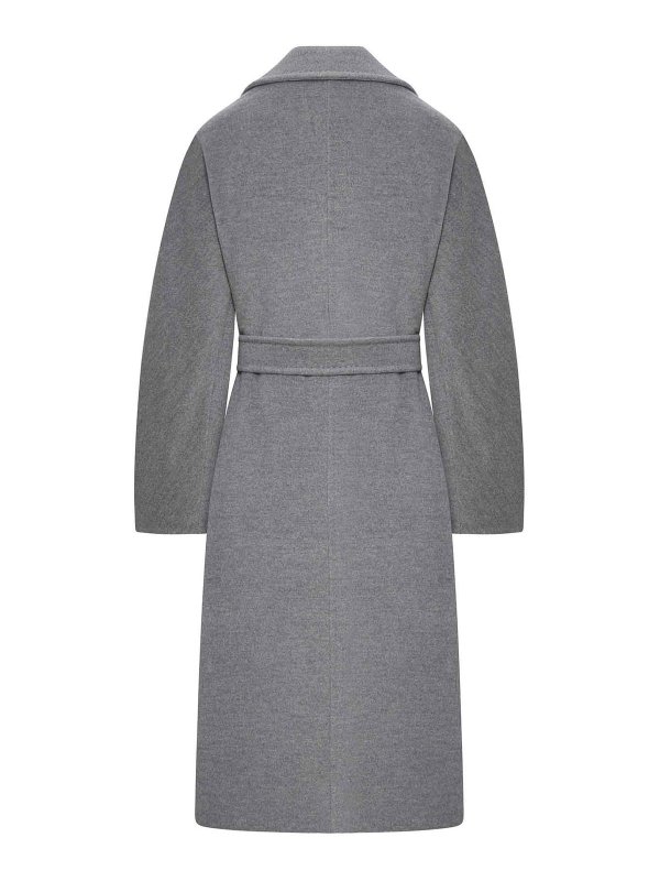 Max Mara: Abrigos semilargos online - Abrigo Midi - Gris