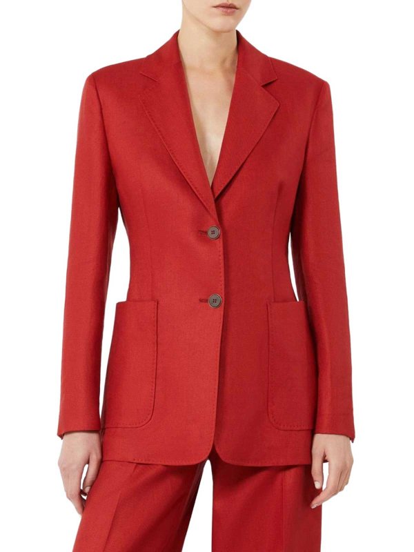 The Best Shops Max Mara: blazers - Single-Breasted Volonta Jacket