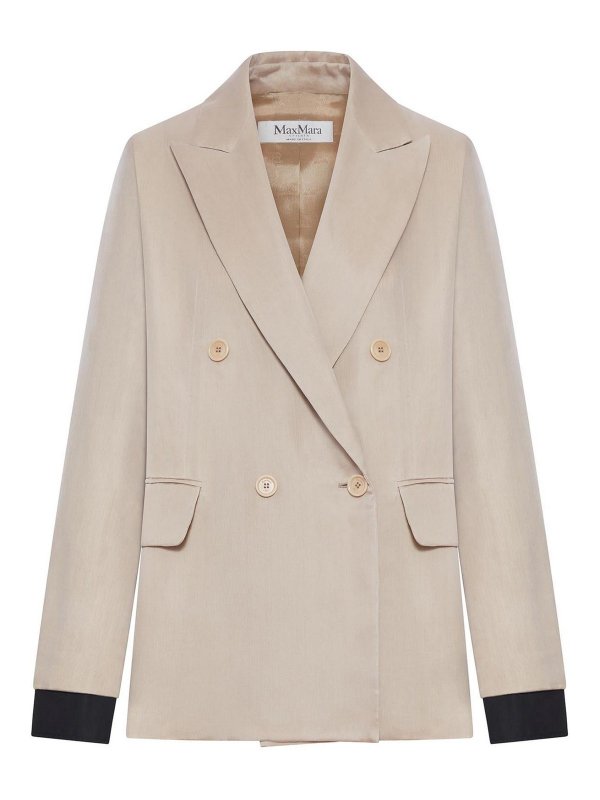 Max Mara: Blazer - Blazer - Nude