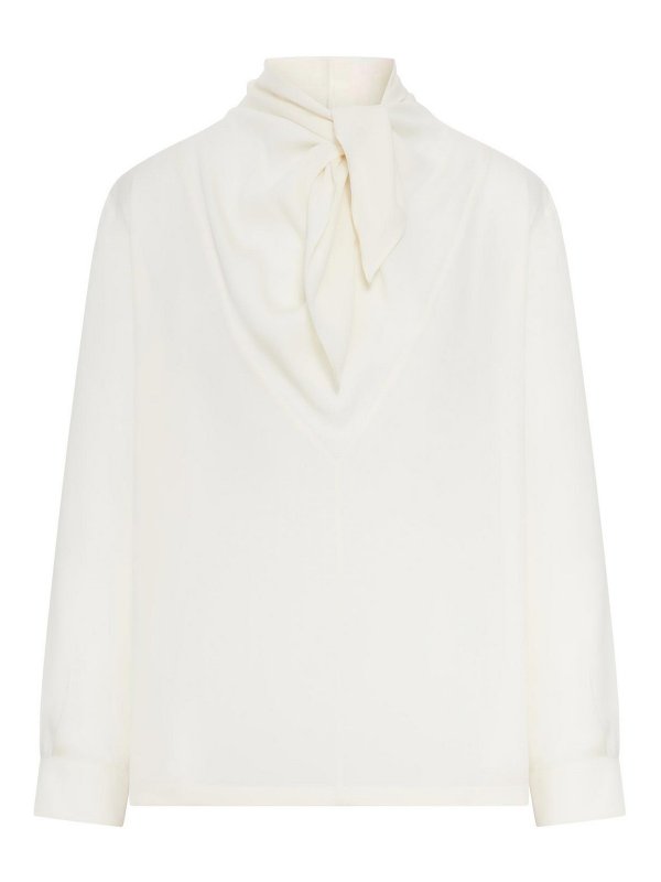 Max Mara: ブラウス - ブラウス - 白