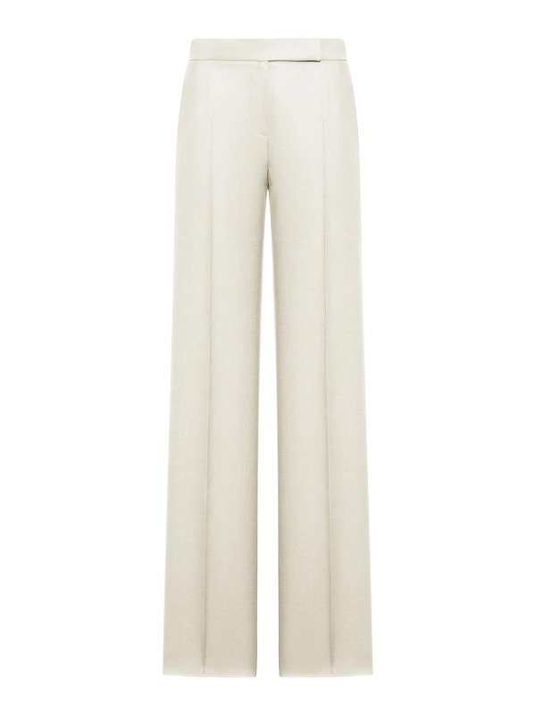 Max Mara: テーラードトラウザー - テーラードパンツ - ヌードカラー
