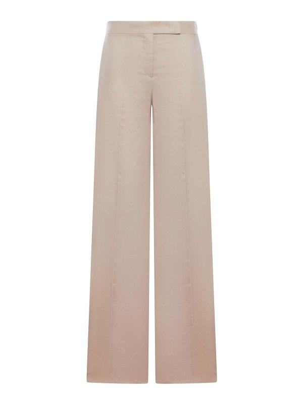Max Mara: casual trousers - Silk Rasoio Trousers