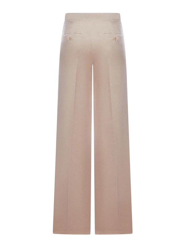 Max Mara: casual trousers online - Silk Rasoio Trousers