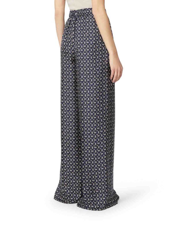 Printed Silk Trousers Replica 
online: Max Mara