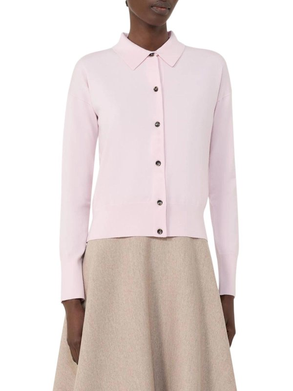 The Best Shops Max Mara: カーディガン - カーディガン - ピンク