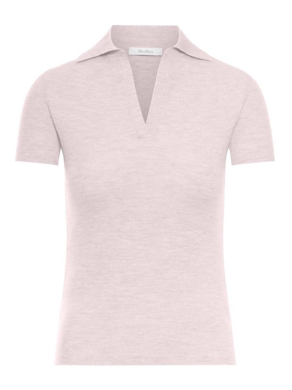 Max Mara: Polos - Polo - Rosado