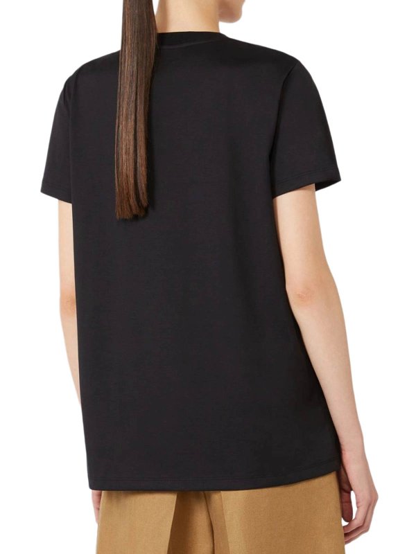 Cotton Jersey T-Shirt With Print Replica 
online: Max Mara