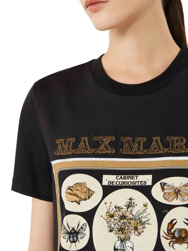 Max Mara buy online Cotton Jersey T-Shirt With Print