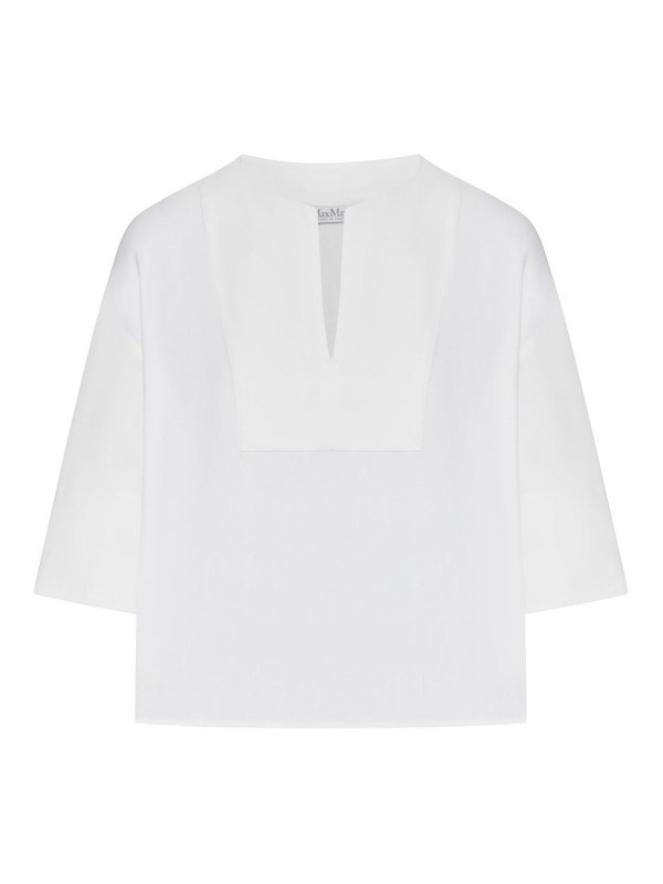 Max Mara: シャツ - シャツ - 白