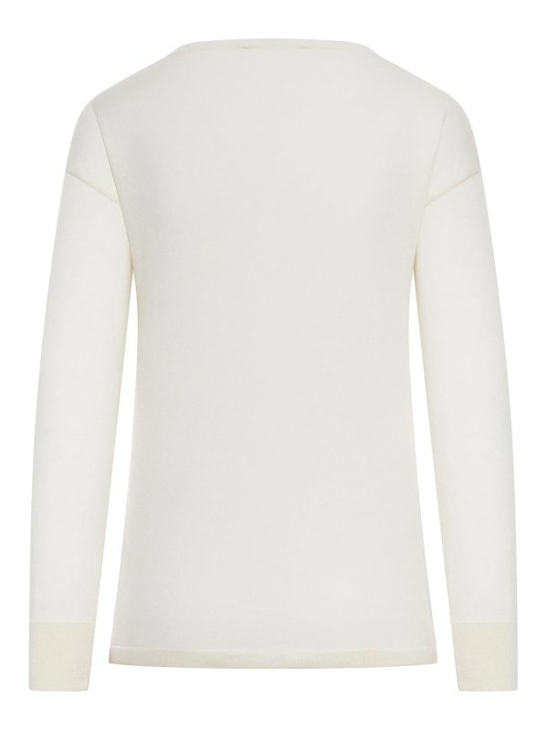 Max Mara: クルーネック online - クルーネック - ヌードカラー