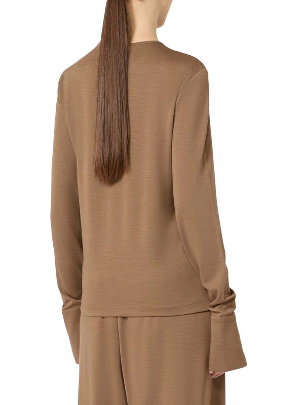 Madre Wool Jersey T-Shirt Replica 
online: Max Mara