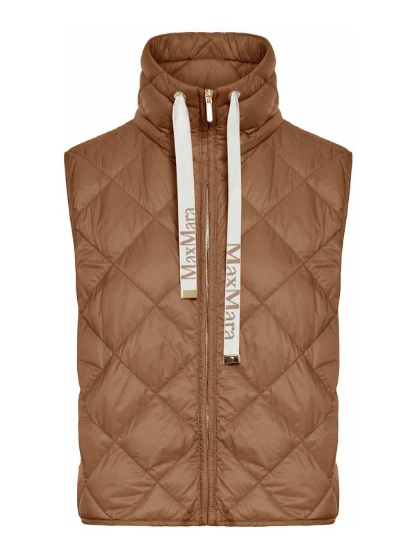 MAX MARA THE CUBE: ダウン・ハイテクジャケット - ダウンジャケット - ヌードカラー