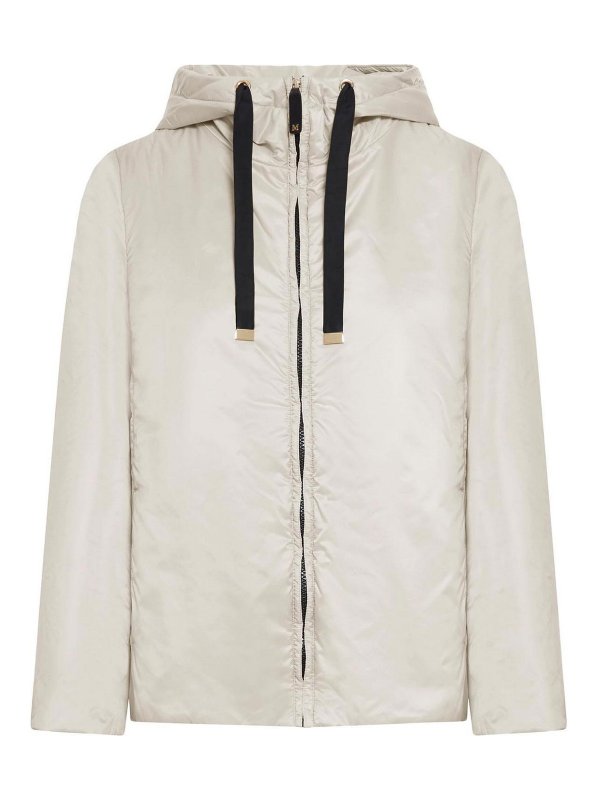 MAX MARA THE CUBE: ダウン・ハイテクジャケット - ダウンジャケット - ヌードカラー