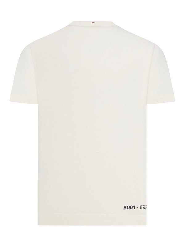 MONCLER: Tシャツ online - Tシャツ - 白