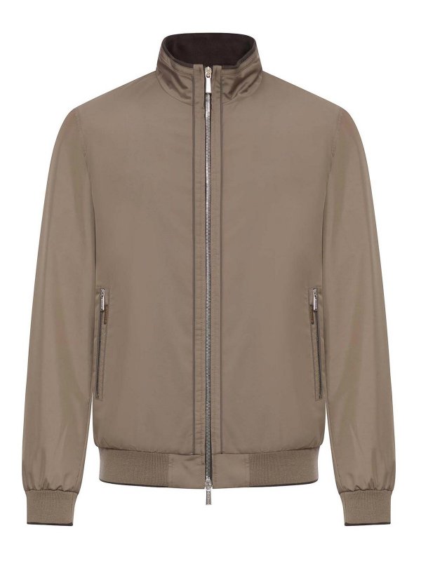 MOORER: ダウン・ハイテクジャケット - ダウンジャケット - ブラウン