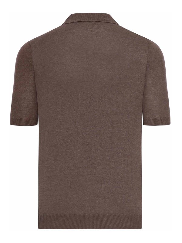 NOME: ポロシャツ online - ポロシャツ - ブラウン