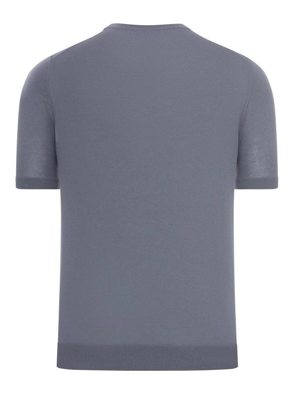 NOME: t-shirt online - T-shirt girocollo in maglia di cotone