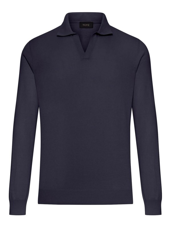 NOME: ポロシャツ - ポロシャツ - ブルー