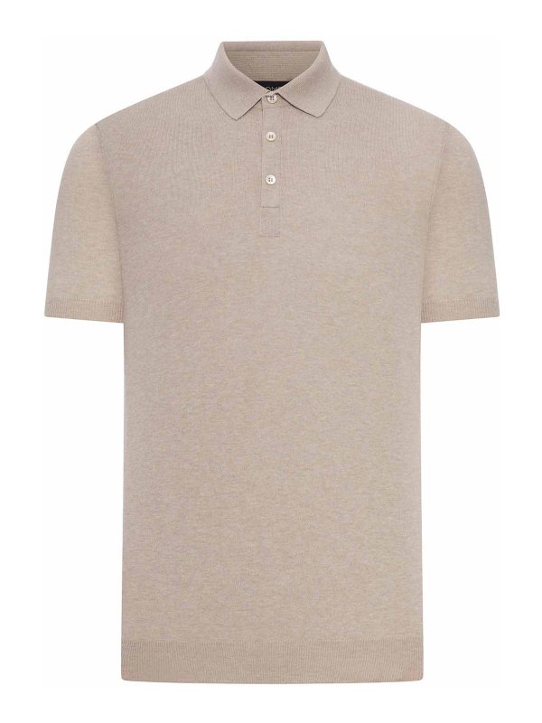 NOME: polo shirts - Short-Sleeved Cotton Tennis Polo