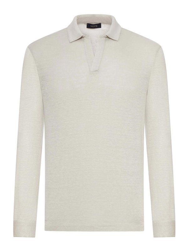 NOME: ポロシャツ - ポロシャツ - ヌードカラー