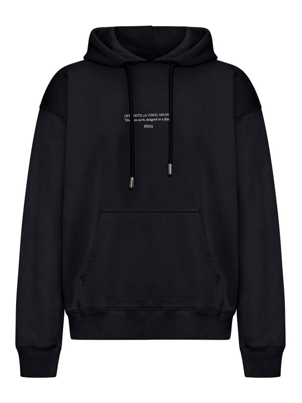 OFF-WHITE: Sweatshirts und Pullover - Sweatshirt - Schwarz