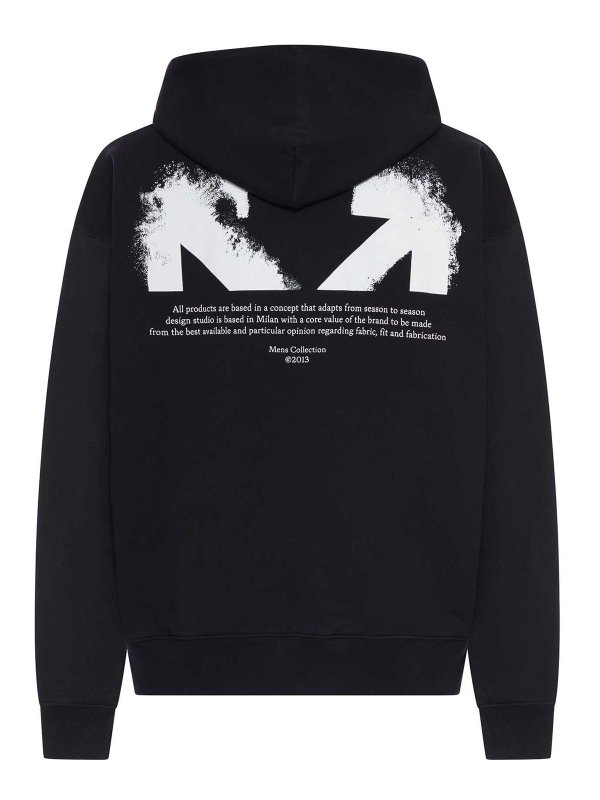 OFF-WHITE: スウェット＆セーター online - スウェットシャツ/セーター - 黒