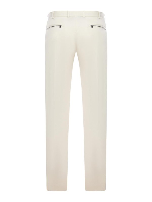 PT TORINO: Pantalons élégants online - Pantalon Couturier - Blanc