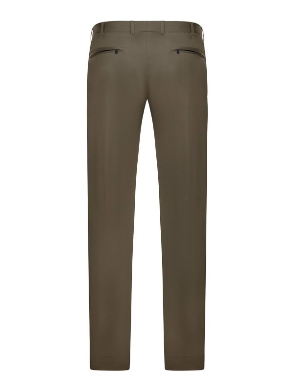 PT TORINO: Pantalons élégants online - Pantalon Couturier - Vert