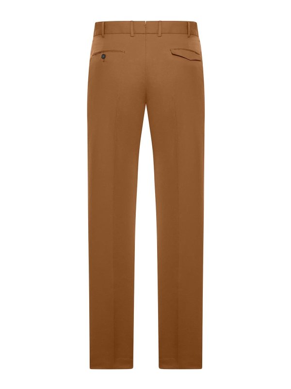 PT TORINO: Pantalons élégants online - Pantalon Couturier - Marron