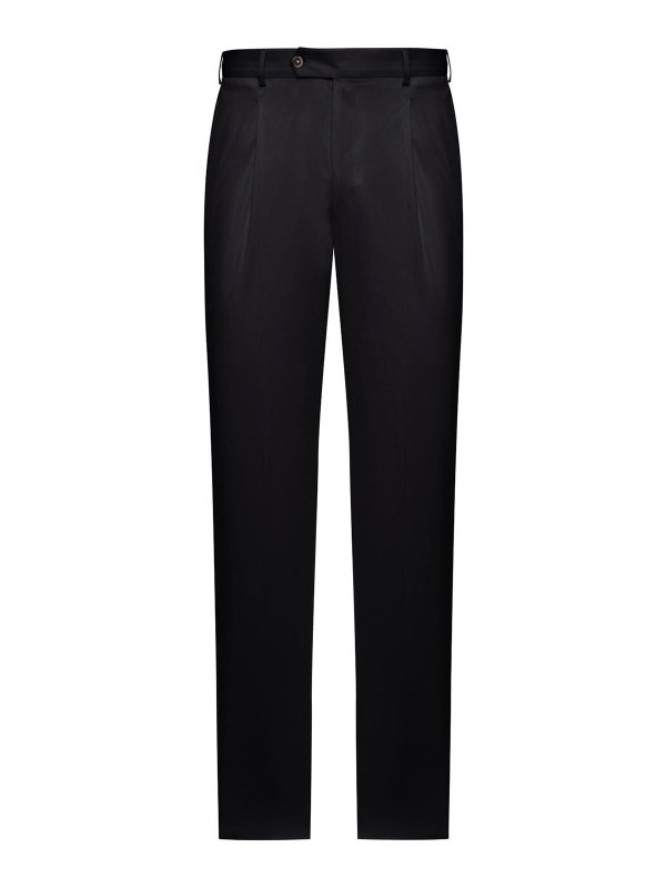 PT TORINO: テーラードトラウザー - テーラードパンツ - 黒