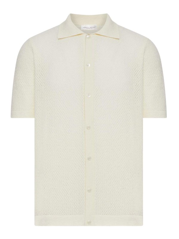 ROBERTO COLLINA: Hemden - Hemd - Weiß