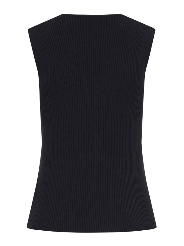 ROBERTO COLLINA: Tops & Débardeurs online - Top - Noir