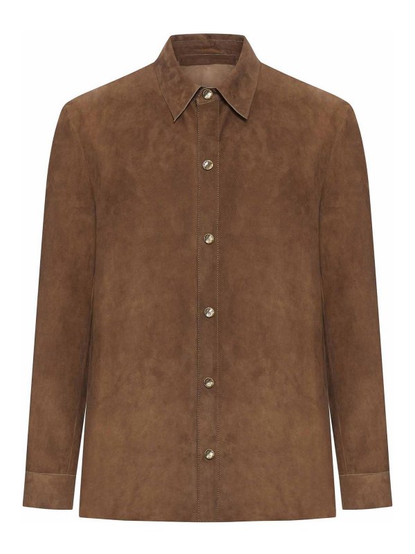 SALVATORE SANTORO: シャツ - シャツ - ブラウン