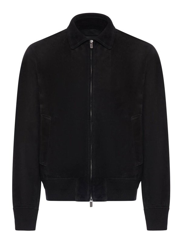 SALVATORE SANTORO: ボンバージャケット - ボンバージャケット - 黒