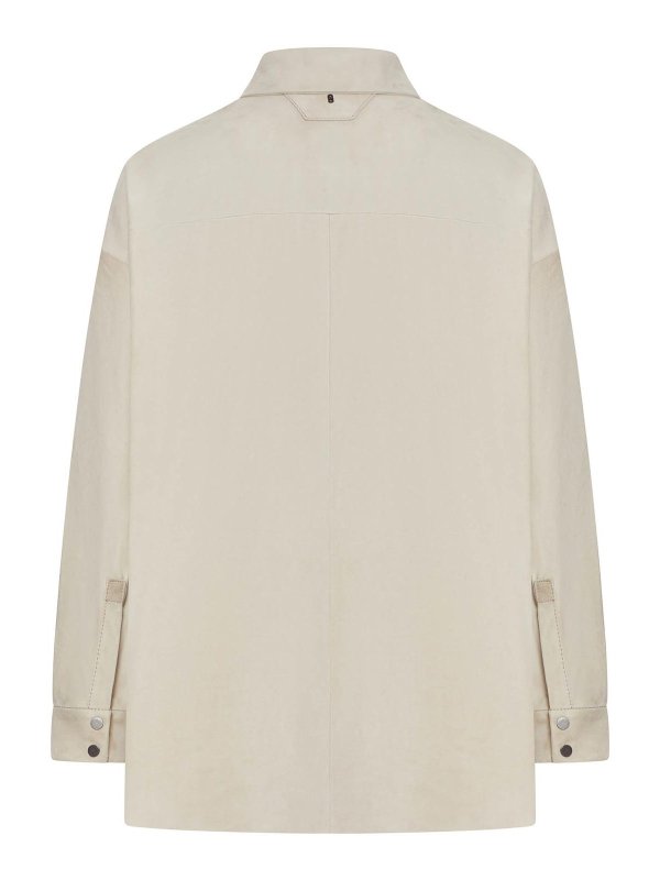 SALVATORE SANTORO: レザージャケット online - レザージャケット - 白