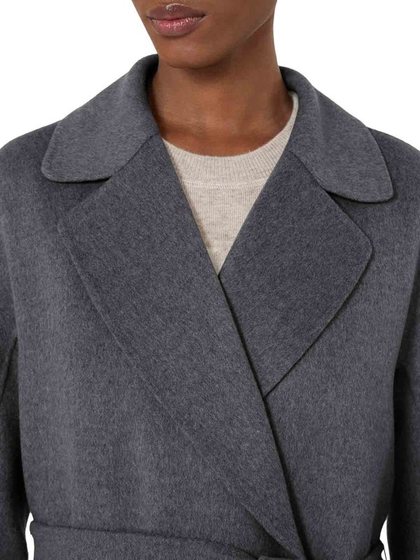 S MAX MARA buy online Knielanger Mantel - Grau
