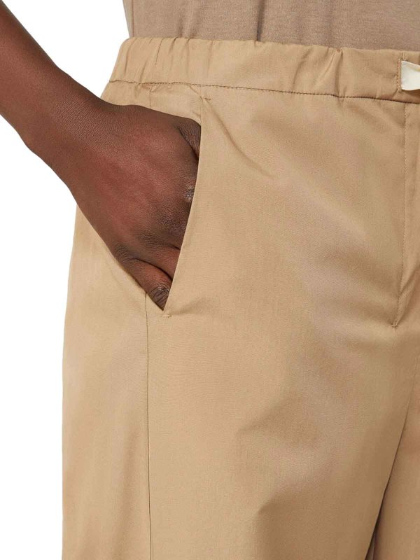 S MAX MARA buy online Cotton Drawstring Trousers