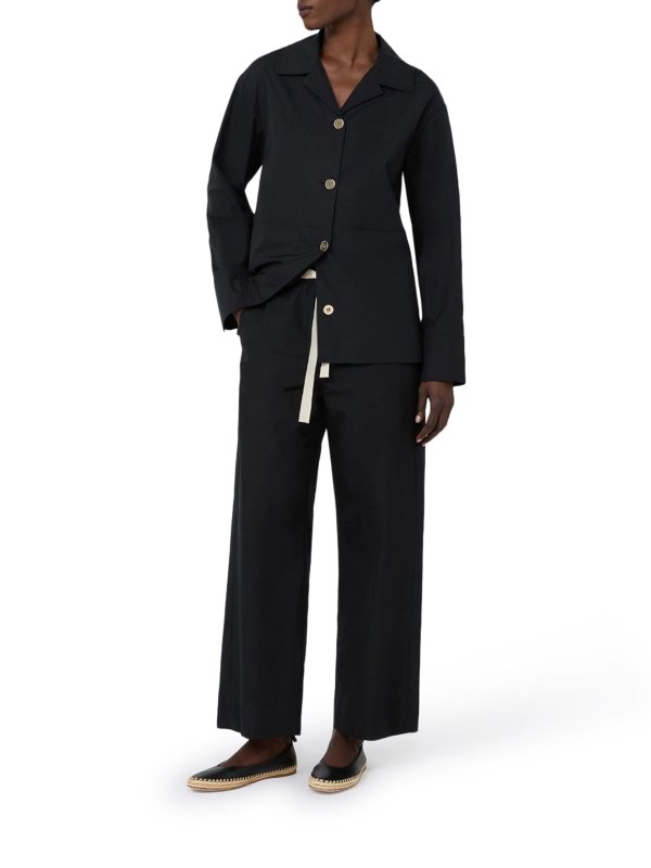 S MAX MARA: カジュアルトラウザー online - カジュアルパンツ - 黒