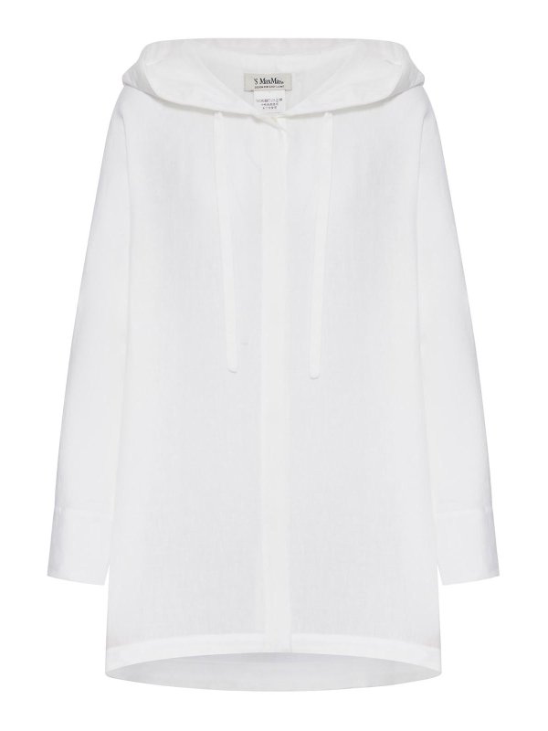 S MAX MARA: Blusas - Blusa - Blanco