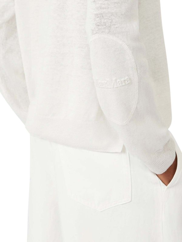 S MAX MARA buy online Crew Neck Sweater In Linen Yarn