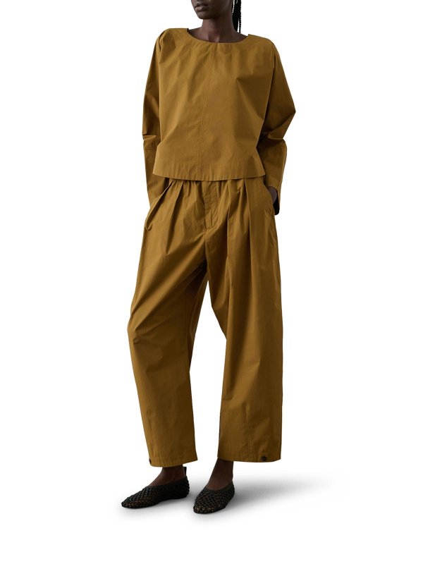SOEUR: casual trousers online - Vernon Stretch Cotton Trousers