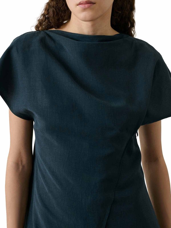 SOEUR buy online Knielanges Kleid - Blau