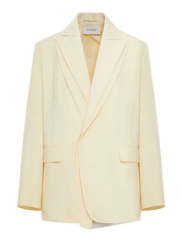 SPORTMAX: Blazer - Blazer - Orange