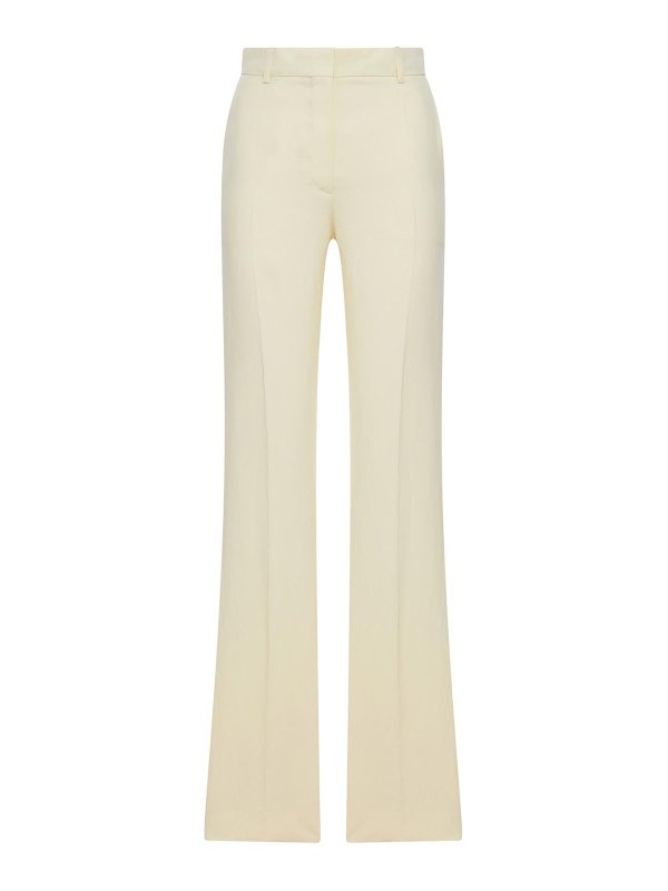 SPORTMAX: casual trousers - Fitted Flare Pants