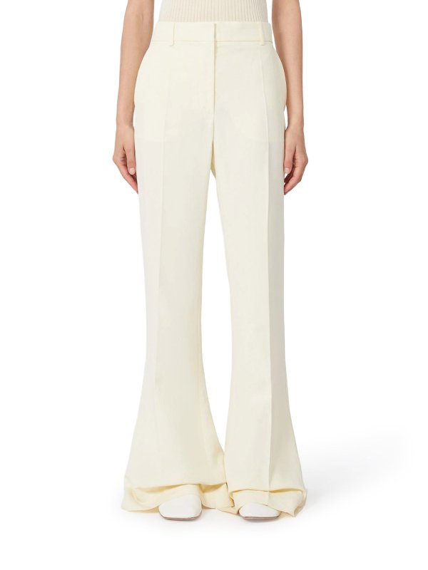 The Best Shops SPORTMAX: casual trousers - Fitted Flare Pants