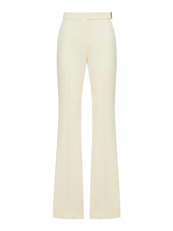 SPORTMAX: カジュアルトラウザー - カジュアルパンツ - オレンジ