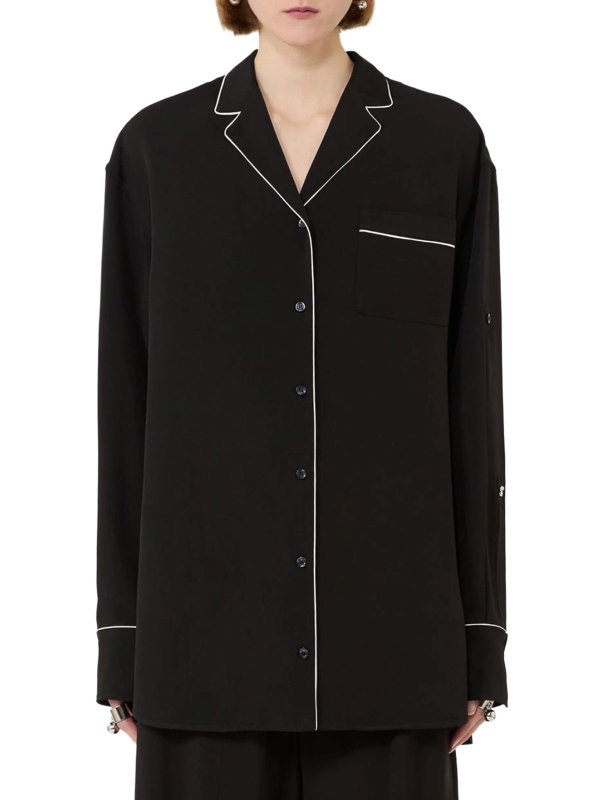 The Best Shops SPORTMAX: casual jackets - Satin Overshirt