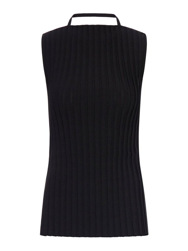 SPORTMAX: Tops & Tank tops - Stretch Knit Top