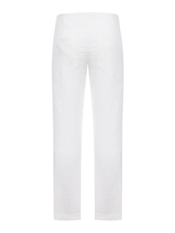 TRANSIT: casual trousers online - Regular-Fit Linen Trousers